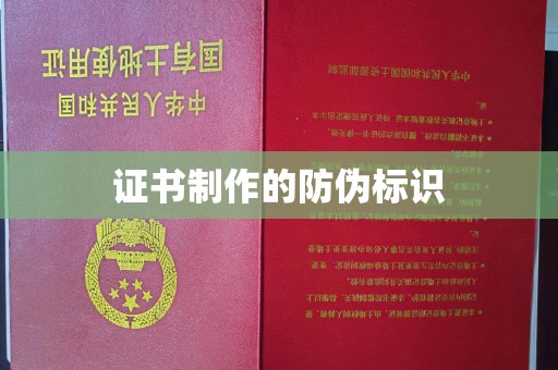 竹南证书制作的防伪标识