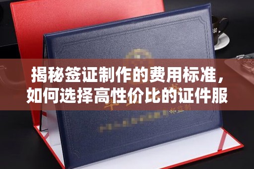 竹南揭秘签证制作的费用标准，如何选择高性价比的证件服务