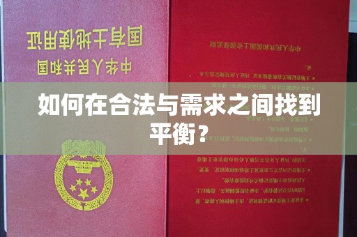 竹南如何在合法与需求之间找到平衡？