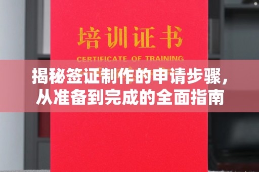 竹南揭秘签证制作的申请步骤，从准备到完成的全面指南