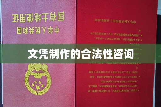 竹南文凭制作的合法性咨询