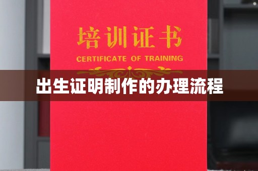 竹南出生证明制作的办理流程