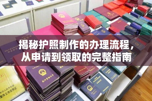 竹南揭秘护照制作的办理流程，从申请到领取的完整指南