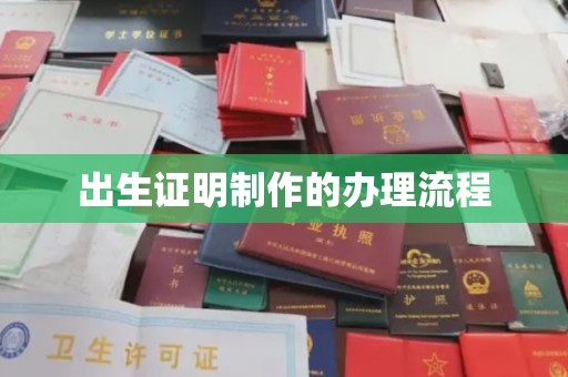 竹南出生证明制作的办理流程